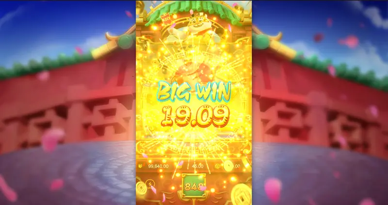 Fortune Tiger Wild — tigre dourado como símbolo coringa no slot